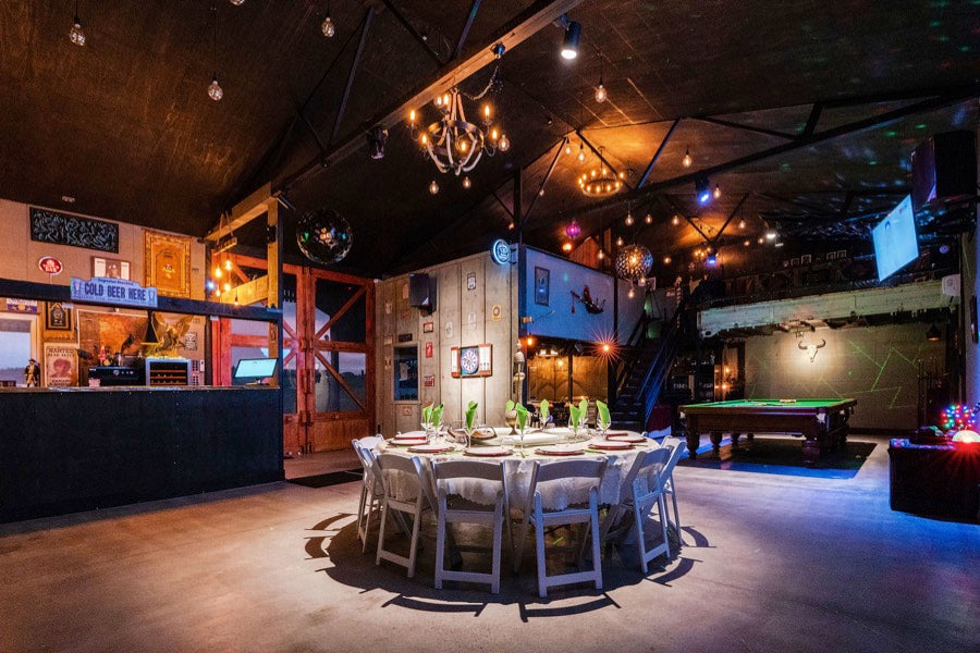 Black Swan Party Barn