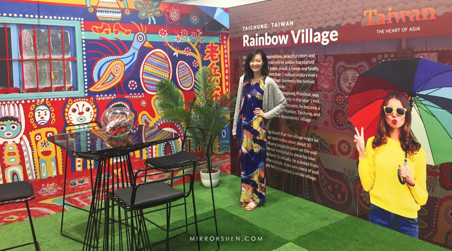 Rainbow Village Booth for Taiwan Tourism