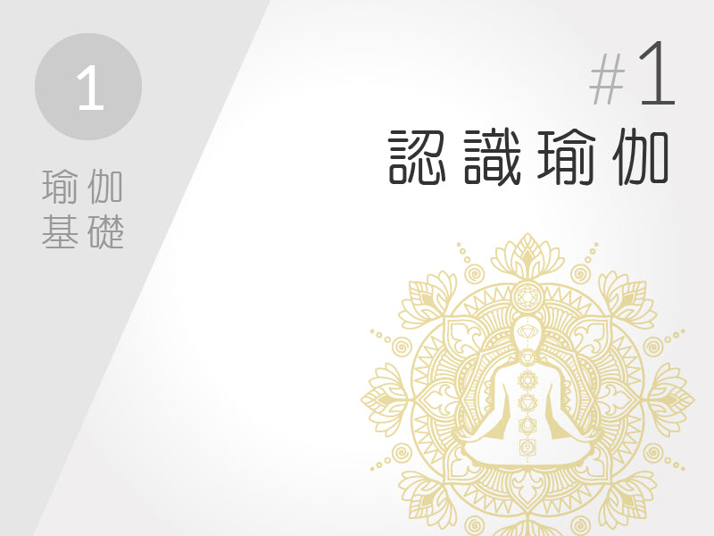 1.) 瑜伽基礎 #1 認識瑜伽