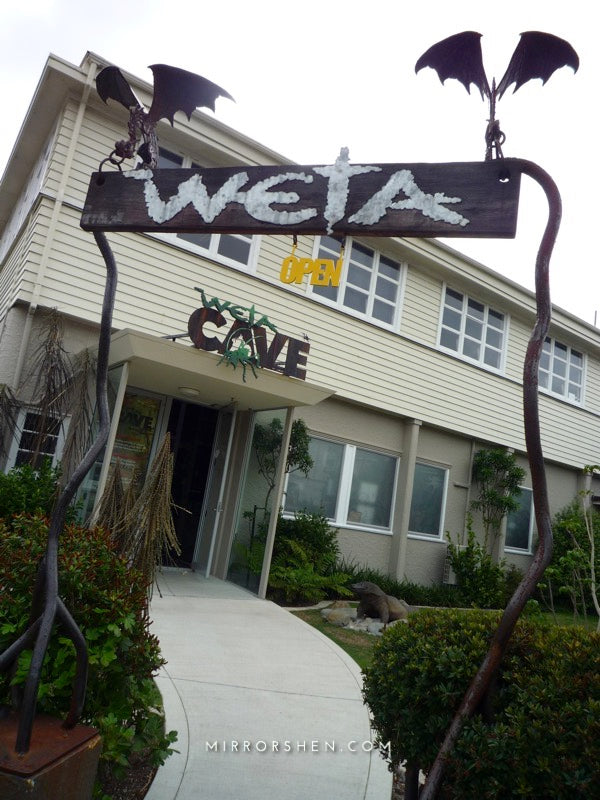 Visiting Weta Cave